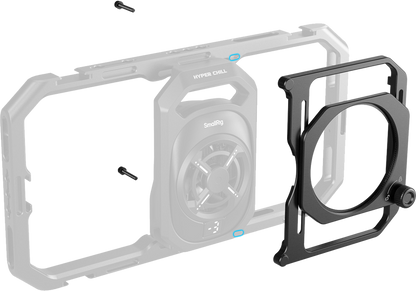 SmallRig 5277 67mm Threaded Filter Adapter with Detachable Sunhoods for Universal Phone Cage 4299