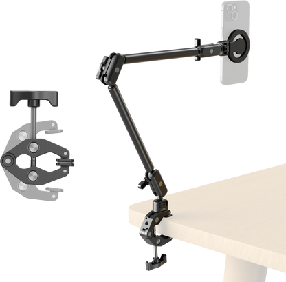 SmallRig 5626 Desktop Magic Arm with Crab-Shaped Clamp Kit (MagSafe-Compatible Edition)