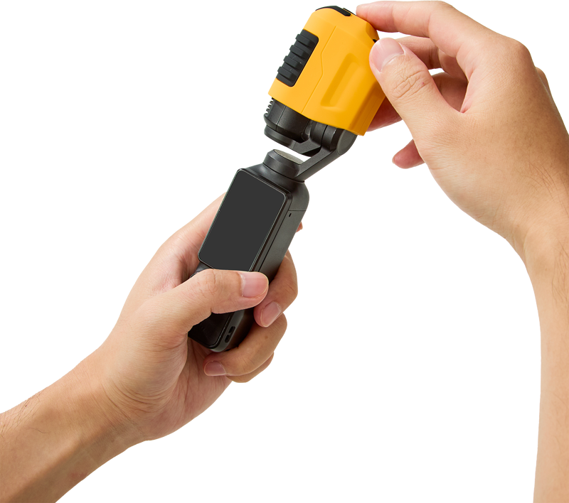 SmallRig 5115 Silicone Case Kit for DJI Osmo Pocket 3 (Advanced) (BumbleBee Edition)