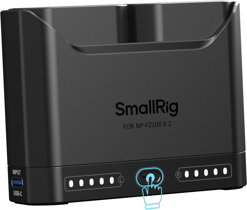SmallRig 5483 Turbo Charging Kit for NP-FZ100 Camera Batteries