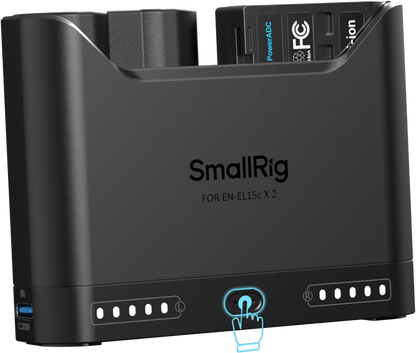 SmallRig 5486 Turbo Charging Kit for EN-EL15c Camera Batteries