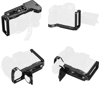 SmallRig 6034 L-Shaped Mount Plate with AirTag Slot for Sony Alpha 7 V / 7R V / 7 IV