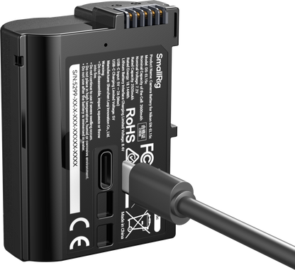 SmallRig 5299 USB-C Camera Battery with Power Display for Nikon EN-EL15c