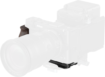 SmallRig 5906 L-Shaped Mount Plate with Wooden Handle for Nikon ZR