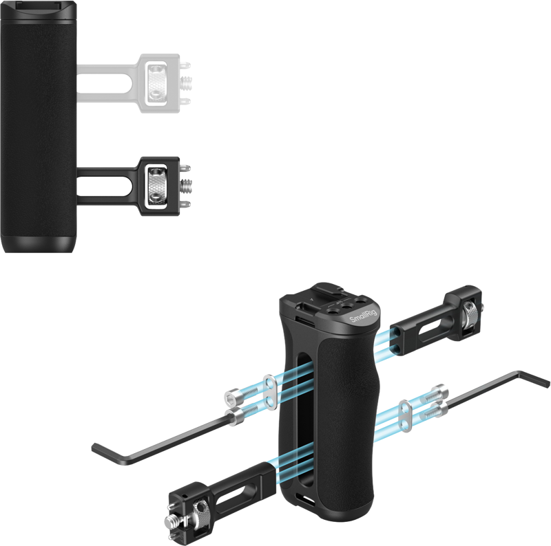 SmallRig 5950 Side Handle with 1/4''-20 Locating Screw