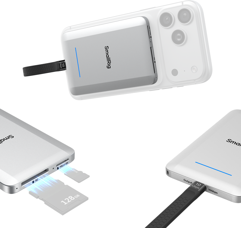 SmallRig 6292 Multifunctional Portable SSD (1TB)