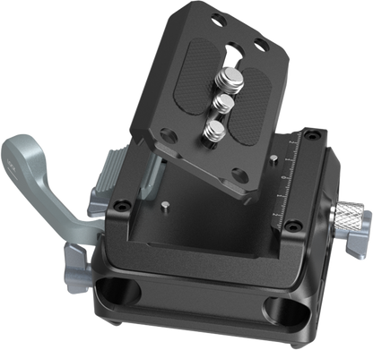 SmallRig 5366 Manfrotto-Type Mount Plate Kit with 15mm Dual Rod Clamp