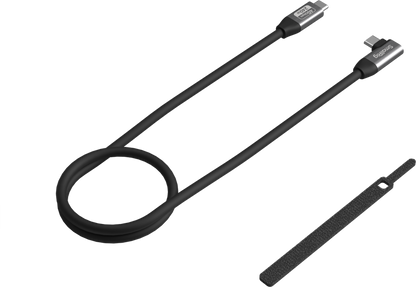 SmallRig 5732 USB-C Data Cable (Straight to Angled) 100cm 40Gbps + 240W + 8K