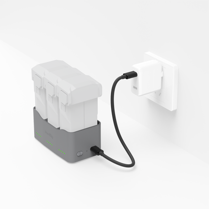 SmallRig 6501 65W Battery Charger for DJI Mini 5 / 4 / 3 Pro