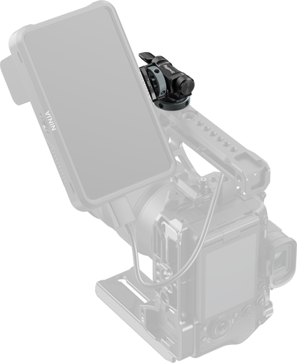 SmallRig 6313 Monitor Support for Horizontal & Vertical Shooting with Cold Shoe Mount