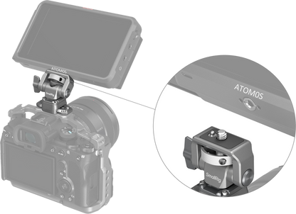SmallRig 4487 HawkLock H21 Quick Release Monitor Support with NATO Clamp