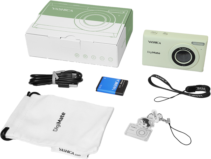 Aparat foto digital YASHICA DigiMate (Green)