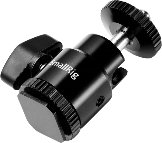 SmallRig 761 Cold shoe mount - Ballhead 1/4" screw