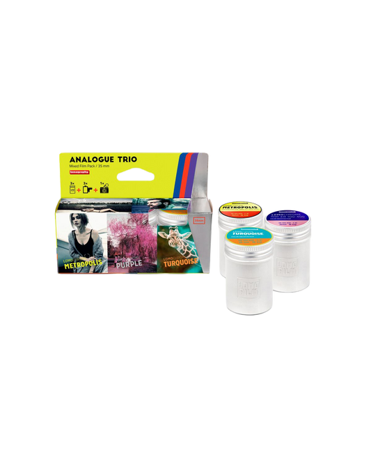 Lomography Trio Mixed Film Pack - iso 100-400 (35 mm film ingust)
