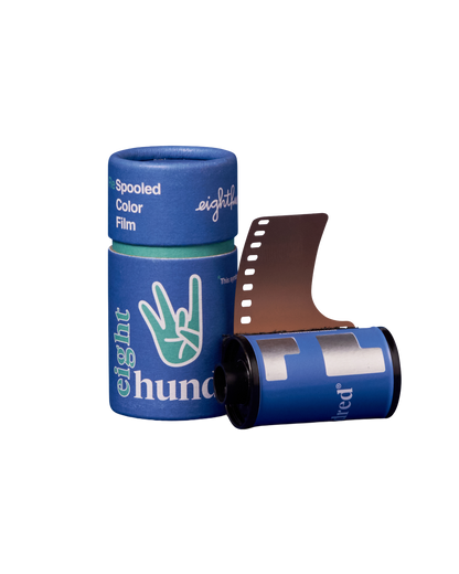Hundred Color Film - iso 800 (35mm film ingust)