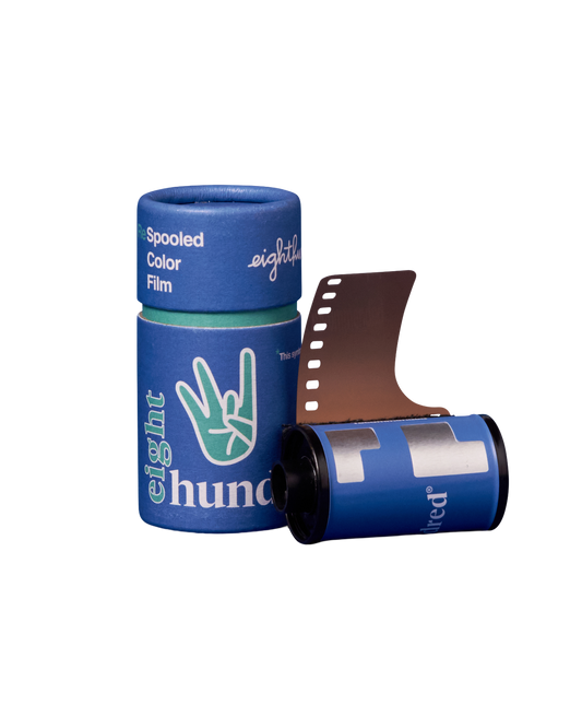 Hundred Color Film - iso 800 (35mm film ingust)