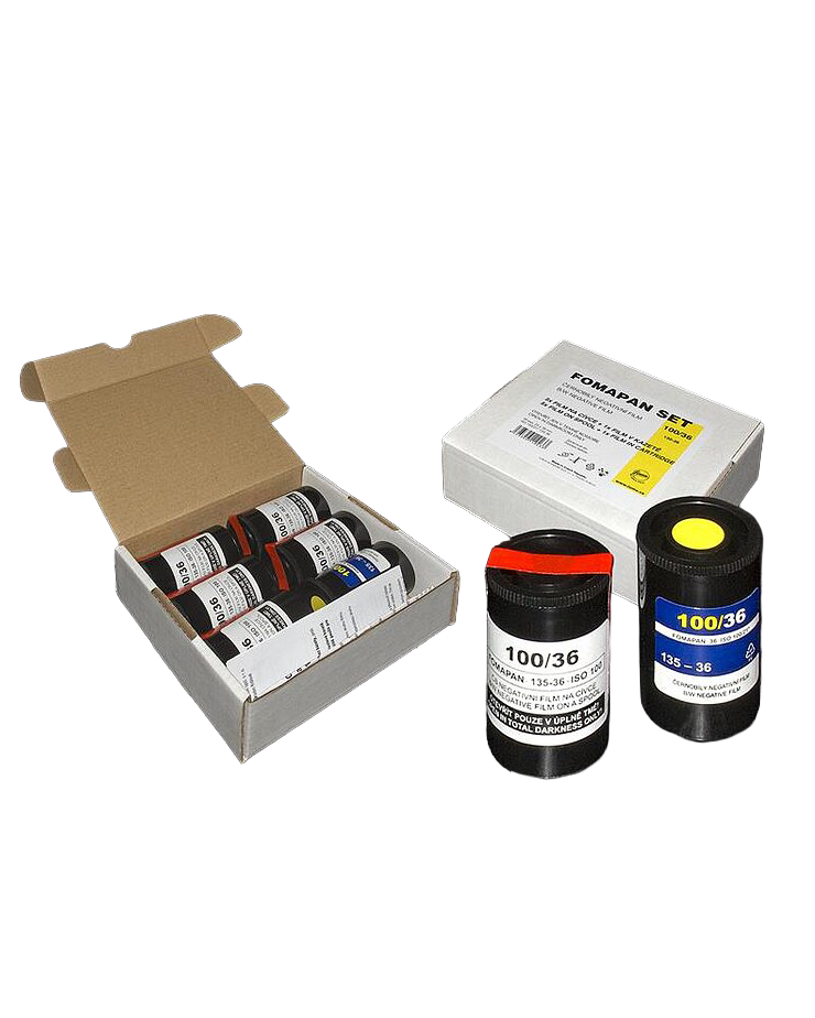Fomapan Set - 6 filme iso 100 (35mm film ingust)