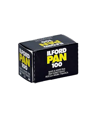Ilford PAN - iso 100 (35mm film ingust)